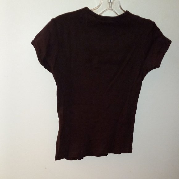 MICHAEL KORS TOP / T-SHIRT WITH DESIGNER LOGO - Picture 3 of 3